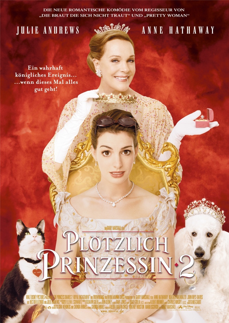 Дневники принцессы - 2: Как стать королевой, постер № 1