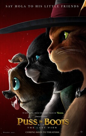 Постеры фильма «Кот в сапогах: Последнее желание»