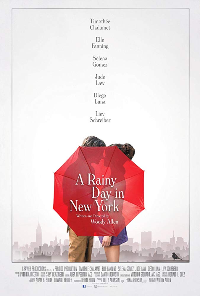 Дождливый день в Нью-Йорке, постер № 1