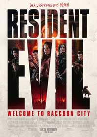 Постеры фильма «Обитель зла: Раккун-Сити»