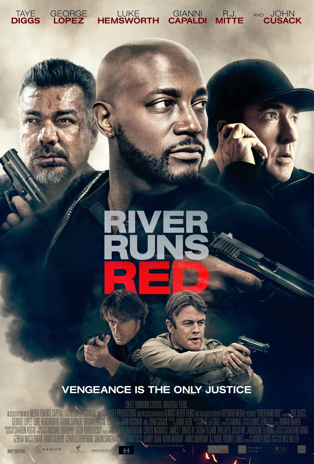 Красная река, постер № 1