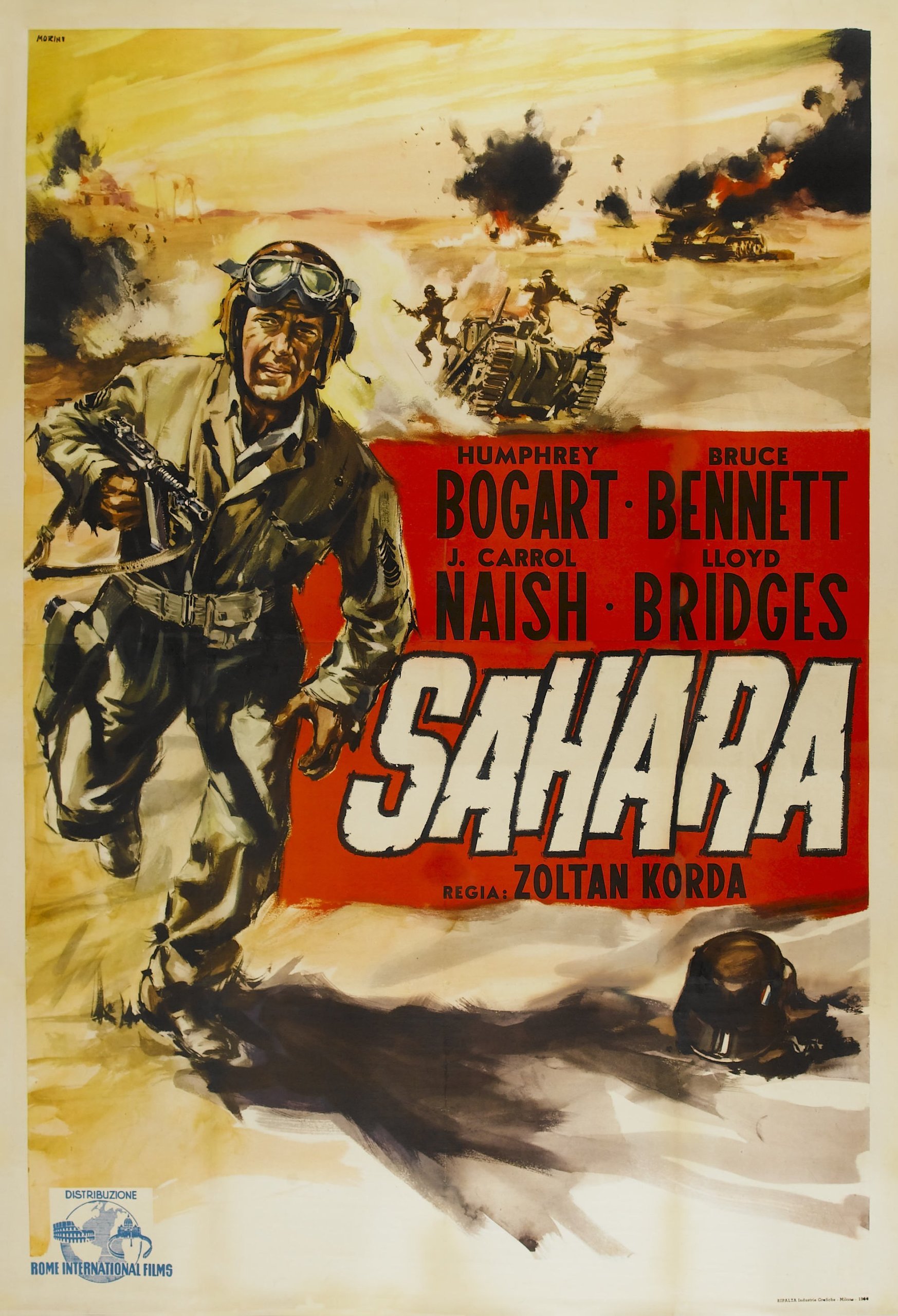 Сахара (1943), постер № 1