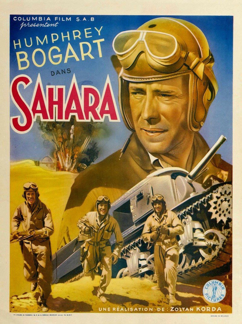 Сахара (1943), постер № 2