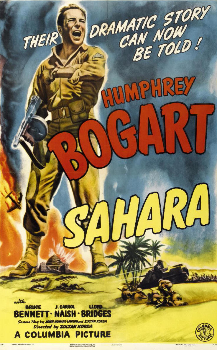 Сахара (1943), постер № 3