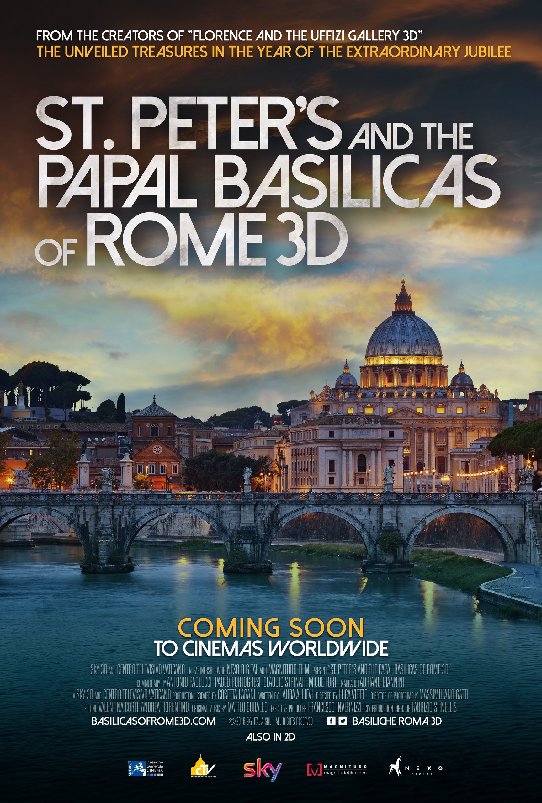 Собор Святого Петра и патриаршие базилики Рима 3D, постер № 1