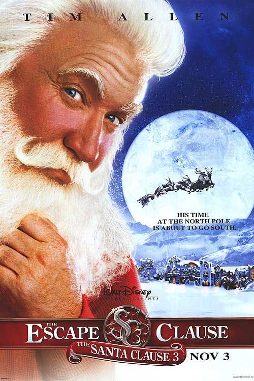 Санта Клаус — 3, постер № 2