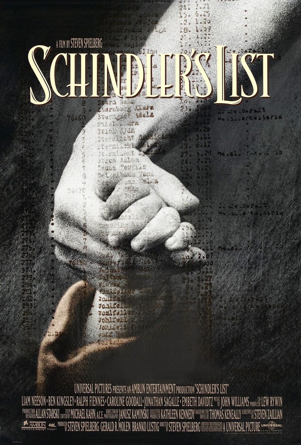 Список Шиндлера, постер № 2