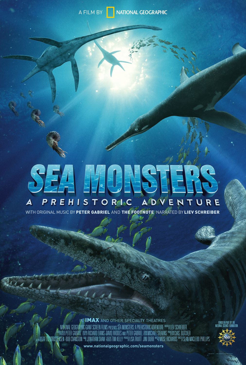 Морские чудовища: Доисторическое приключение, постер № 1