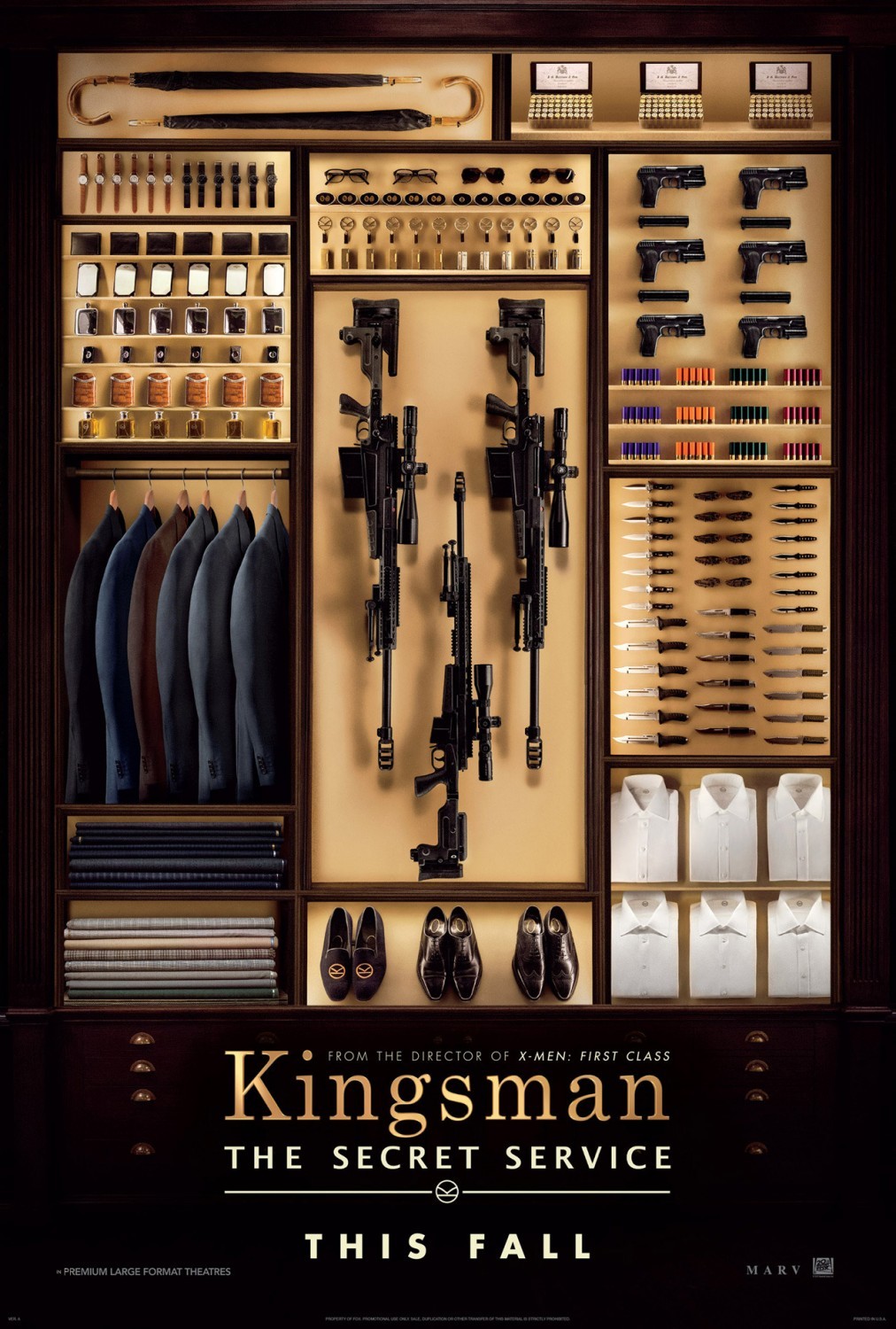 Kingsman: Секретная служба, постер № 1