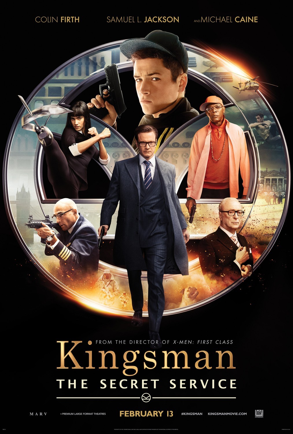 Kingsman: Секретная служба, постер № 7