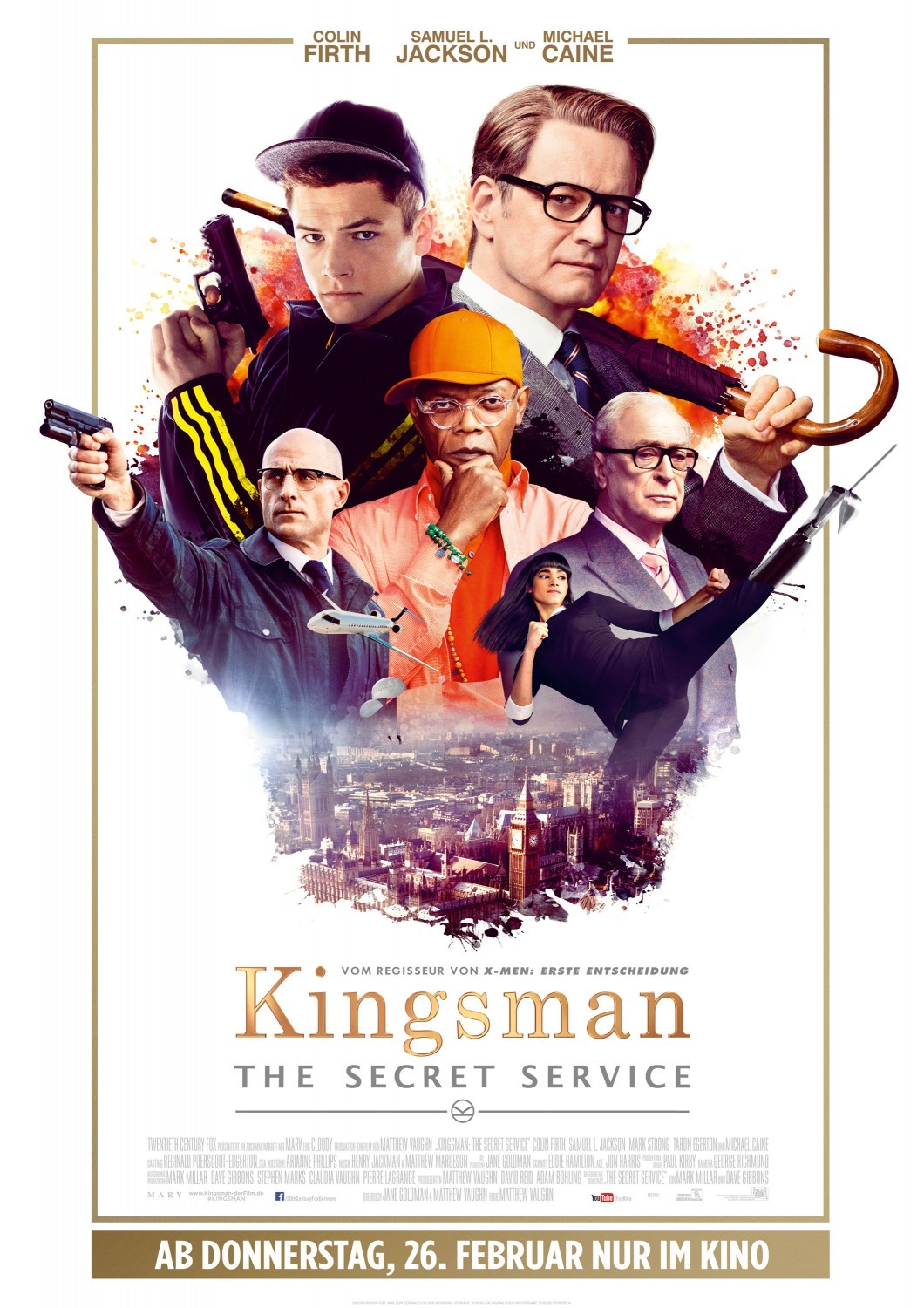 Kingsman: Секретная служба, постер № 8