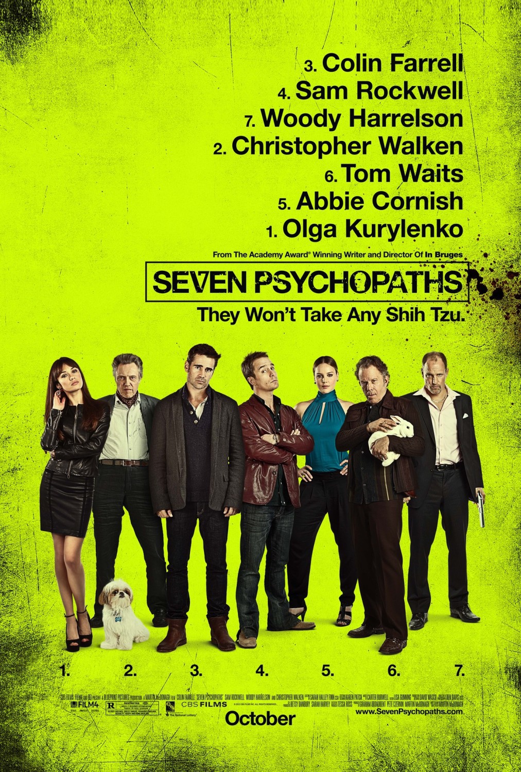 Семь психопатов, постер № 8