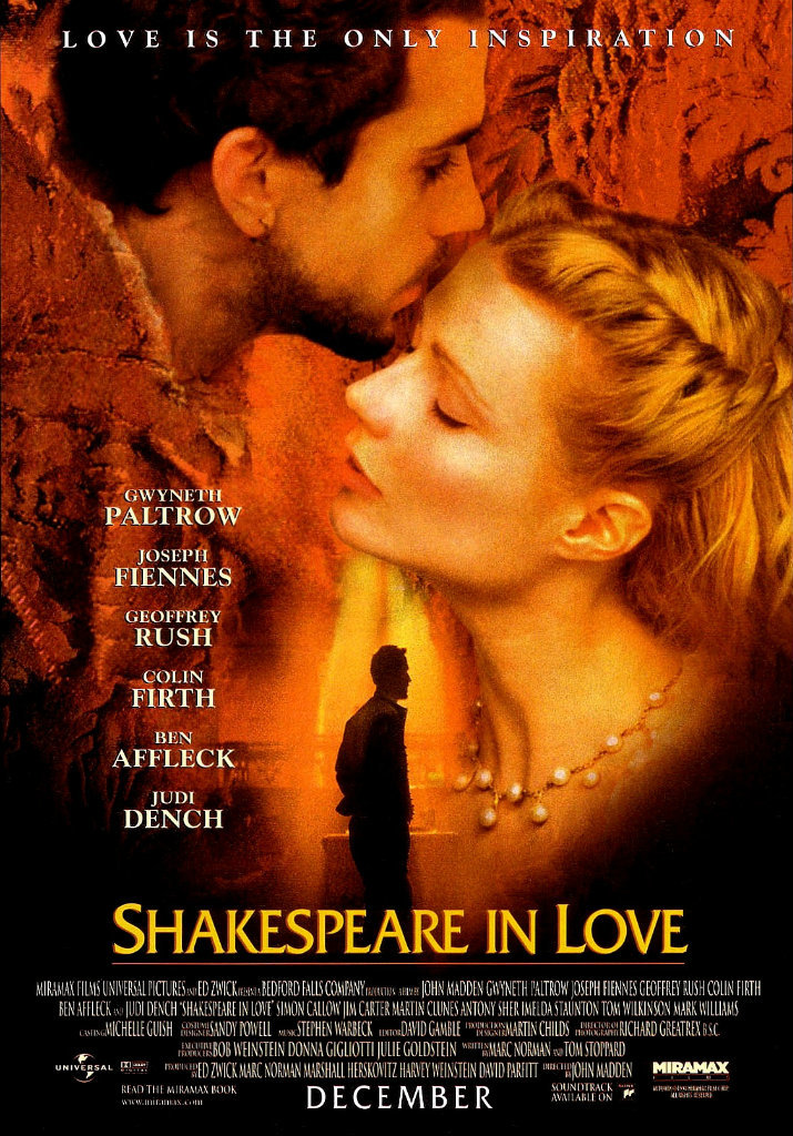 Влюбленный Шекспир, постер № 1
