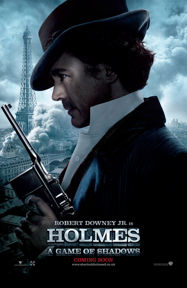 Шерлок Холмс: Игра теней, постер № 3
