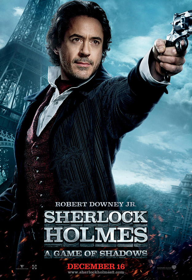 Шерлок Холмс: Игра теней, постер № 5