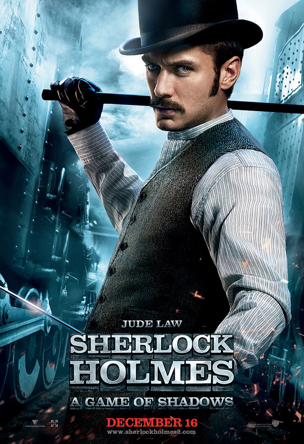 Шерлок Холмс: Игра теней, постер № 6