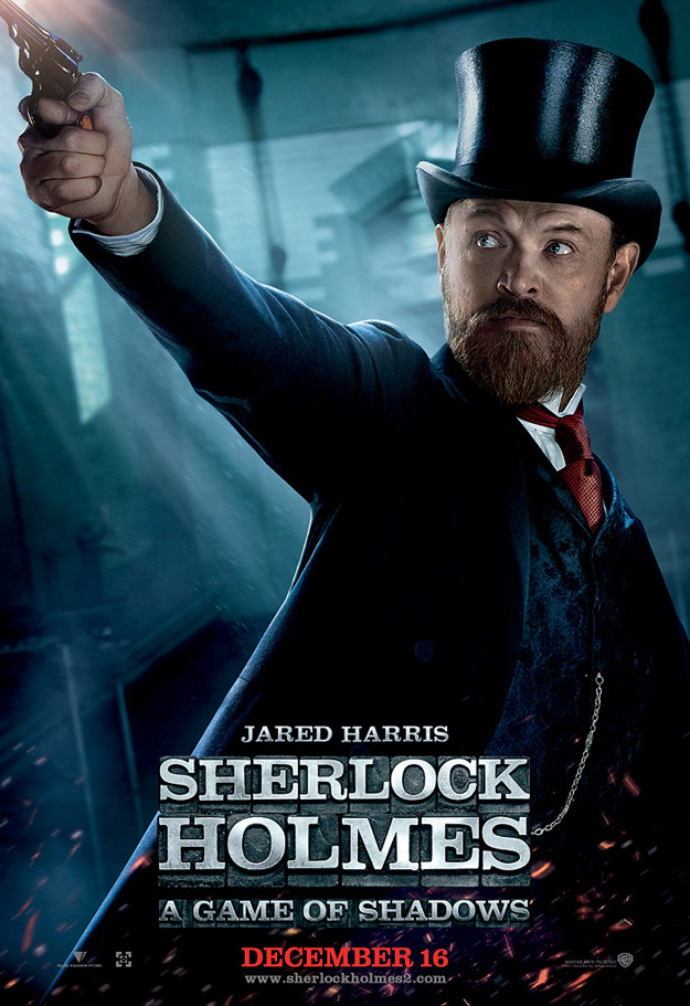 Шерлок Холмс: Игра теней, постер № 8