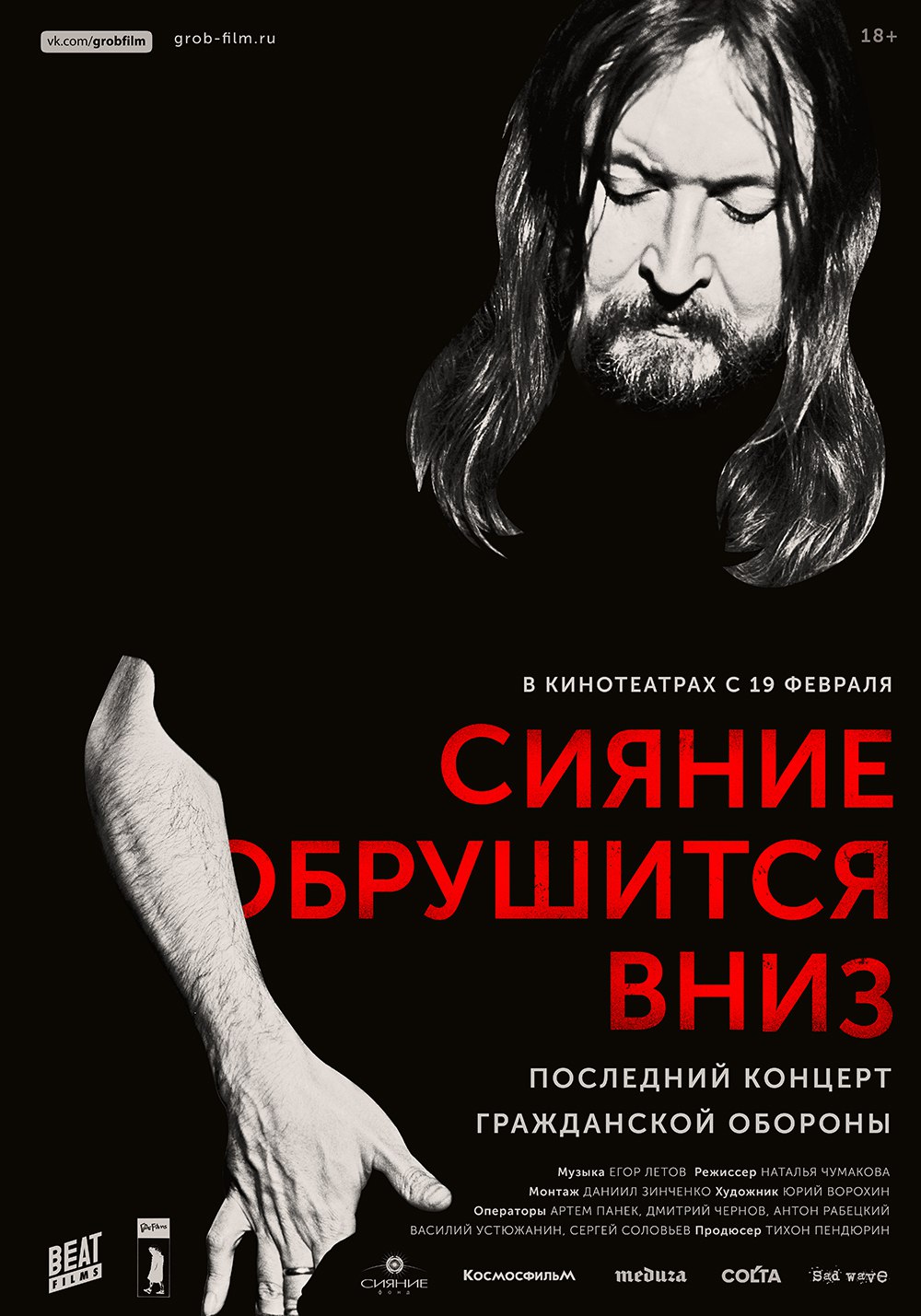 Сияние обрушится вниз. Последний концерт «Гражданской обороны», постер № 1