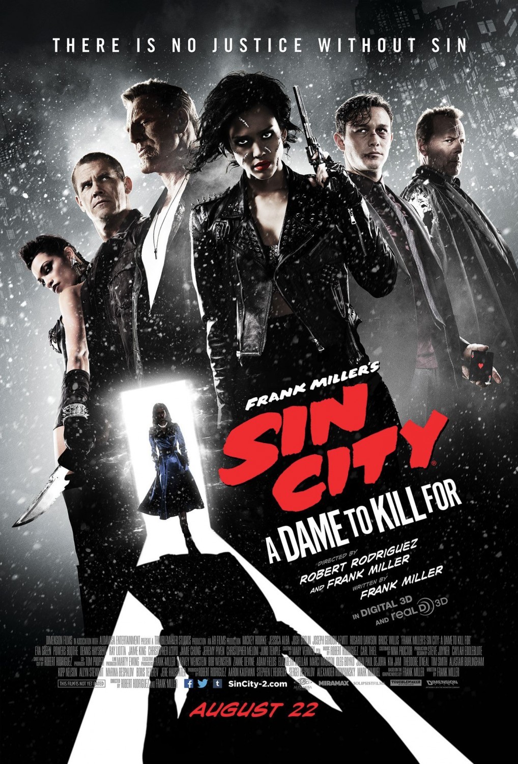 Город грехов 2: Женщина, ради которой стоит убивать, постер № 13