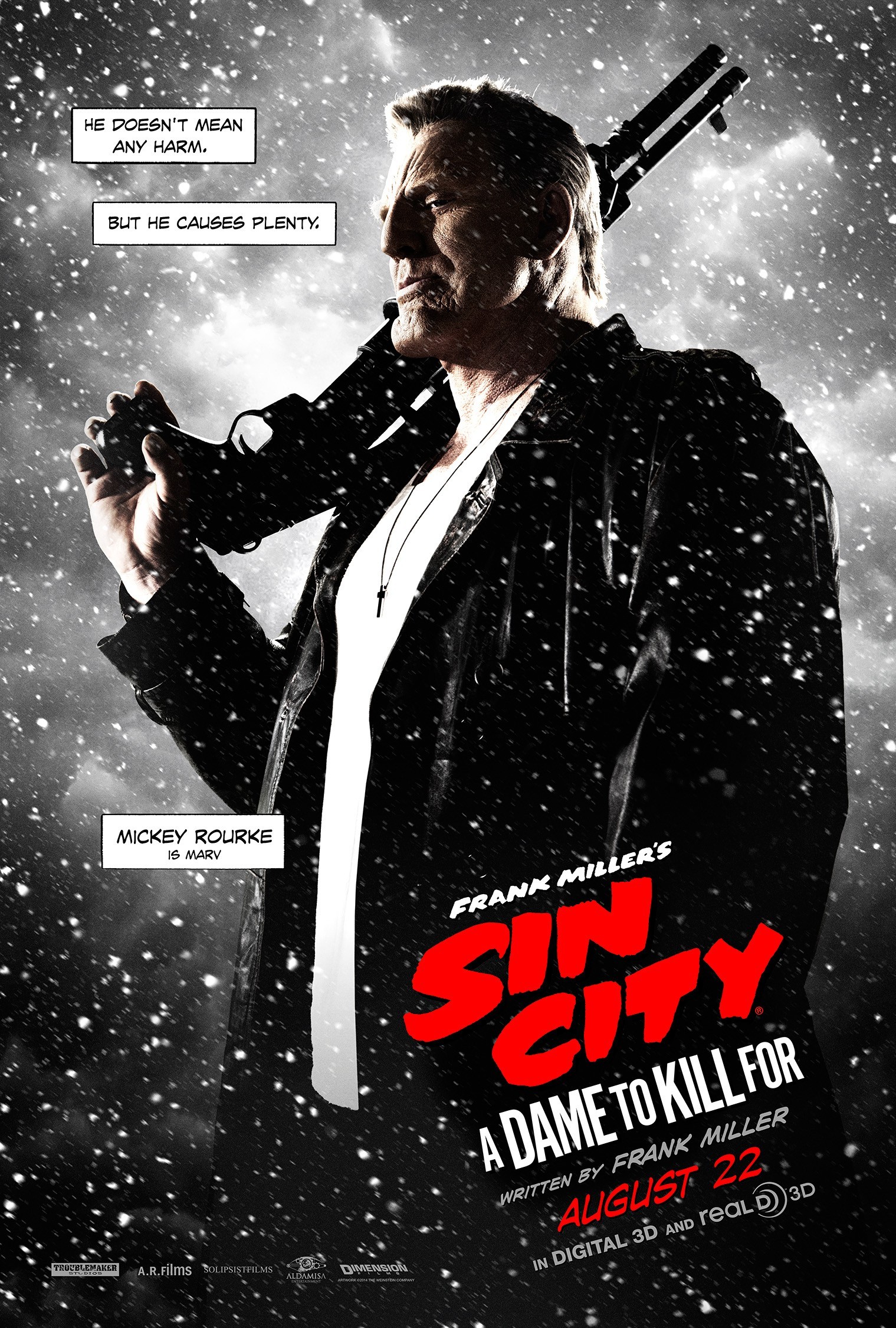 Город грехов 2: Женщина, ради которой стоит убивать, постер № 7