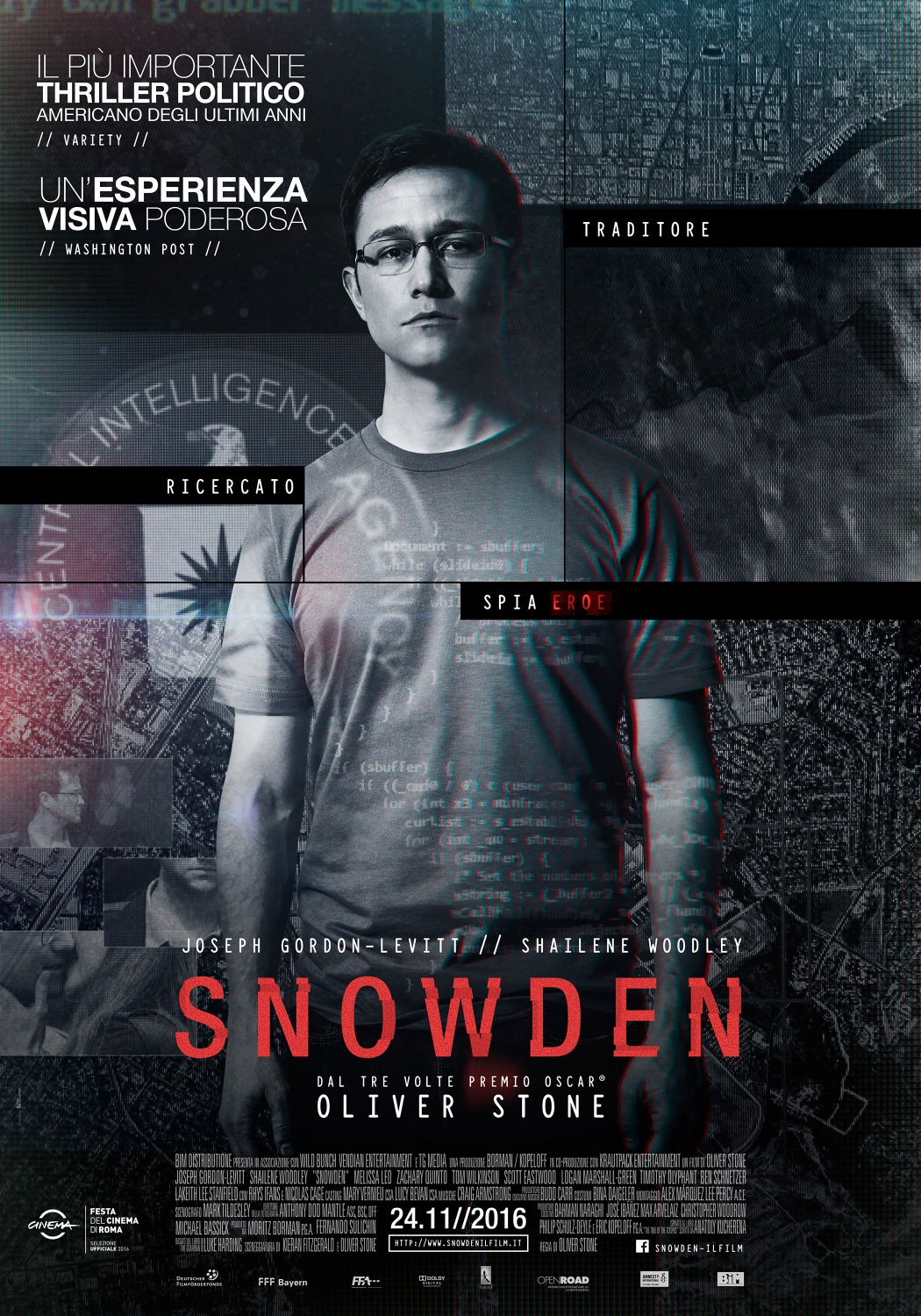 Сноуден, постер № 7