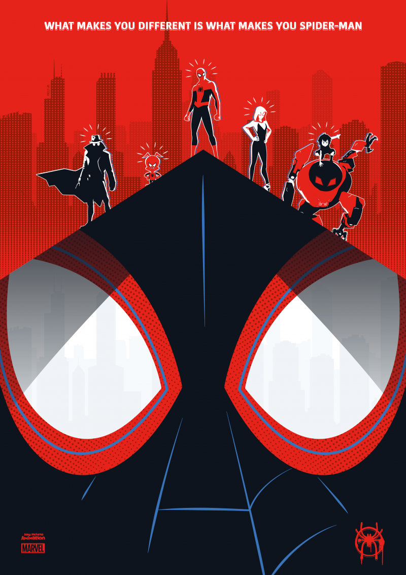 Человек-паук: Через вселенные, постер № 27