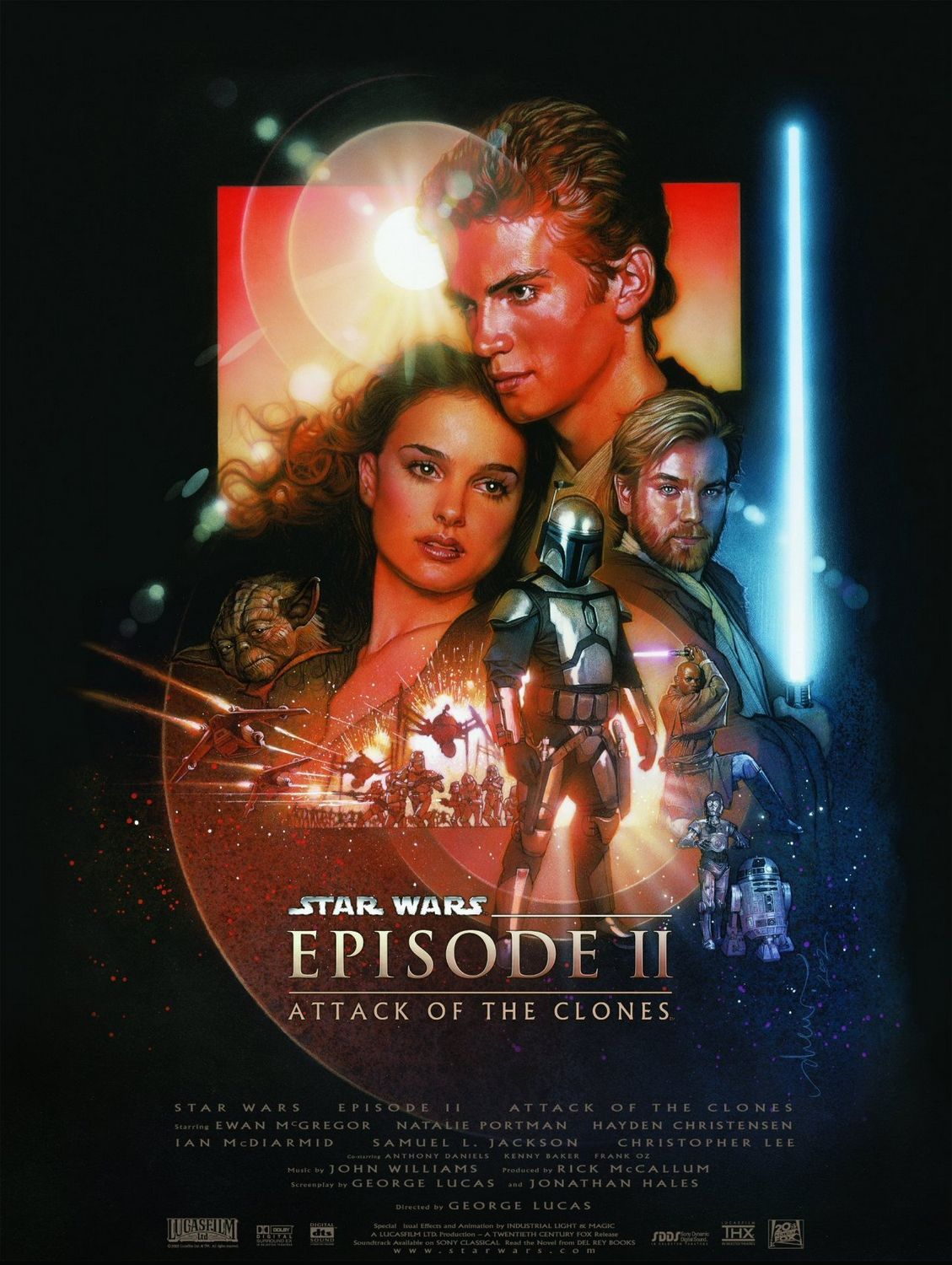 Звёздные войны: Эпизод II — Атака клонов, постер № 1
