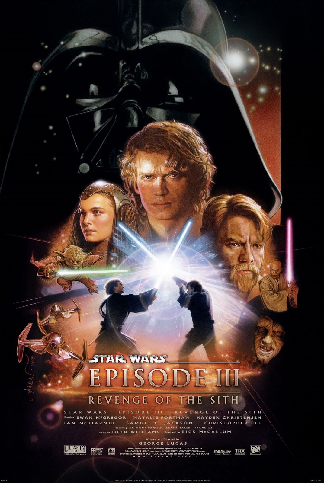 Звездные войны: Эпизод III — Месть ситхов, постер № 1