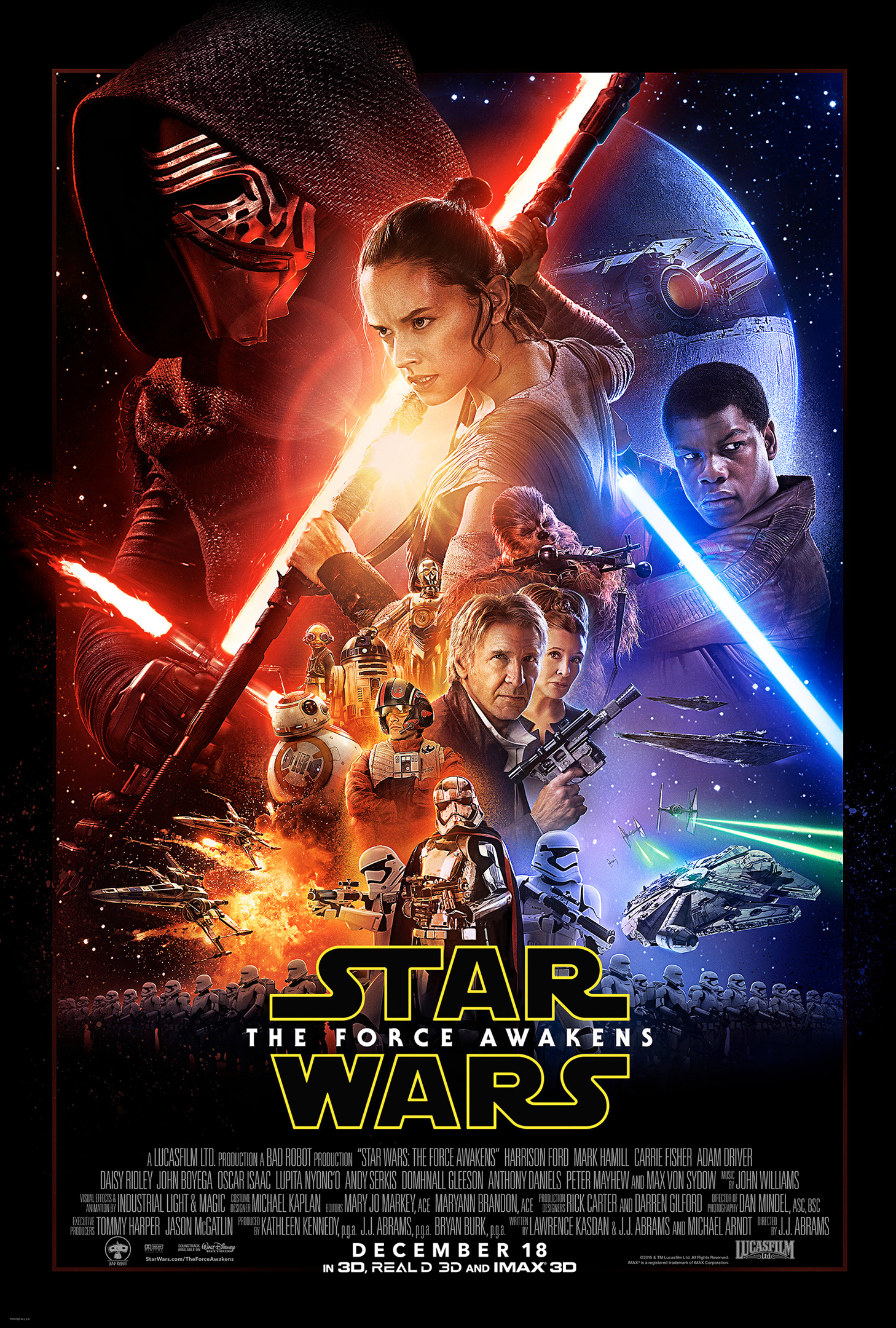 Звёздные войны: Пробуждение Силы, постер № 8