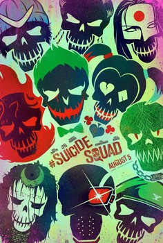 Постеры фильма «Отряд самоубийц»