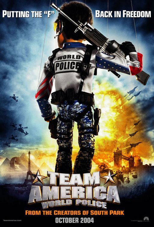 Отряд „Америка“: Всемирная полиция, постер № 1