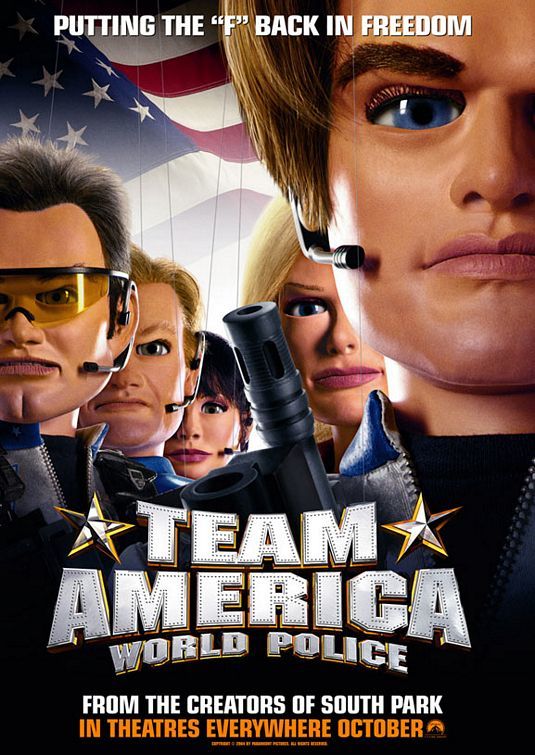 Отряд „Америка“: Всемирная полиция, постер № 2