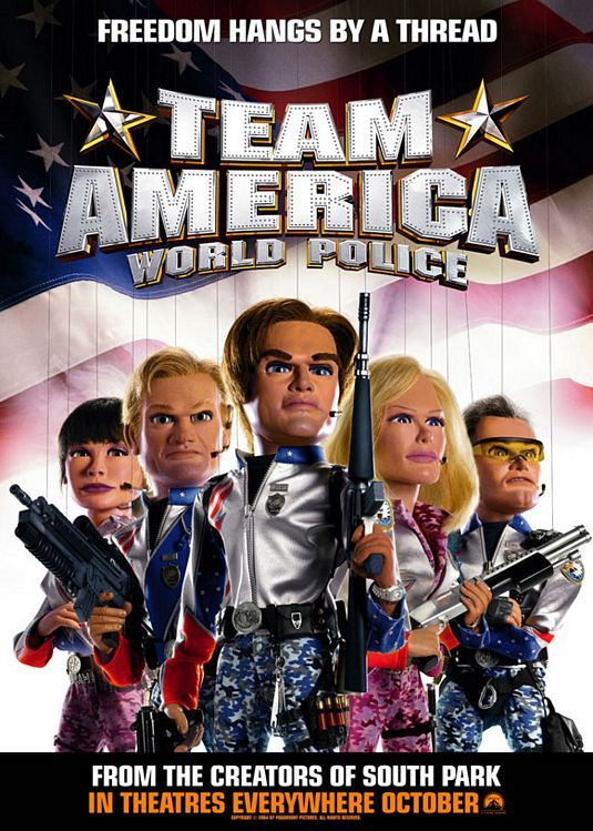 Отряд „Америка“: Всемирная полиция, постер № 3