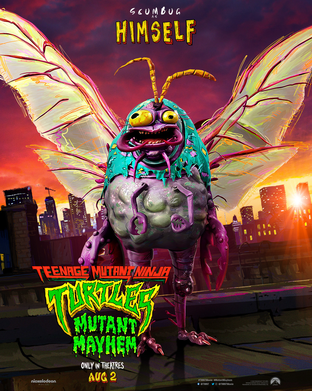 Черепашки-ниндзя: Погром мутантов, постер № 26