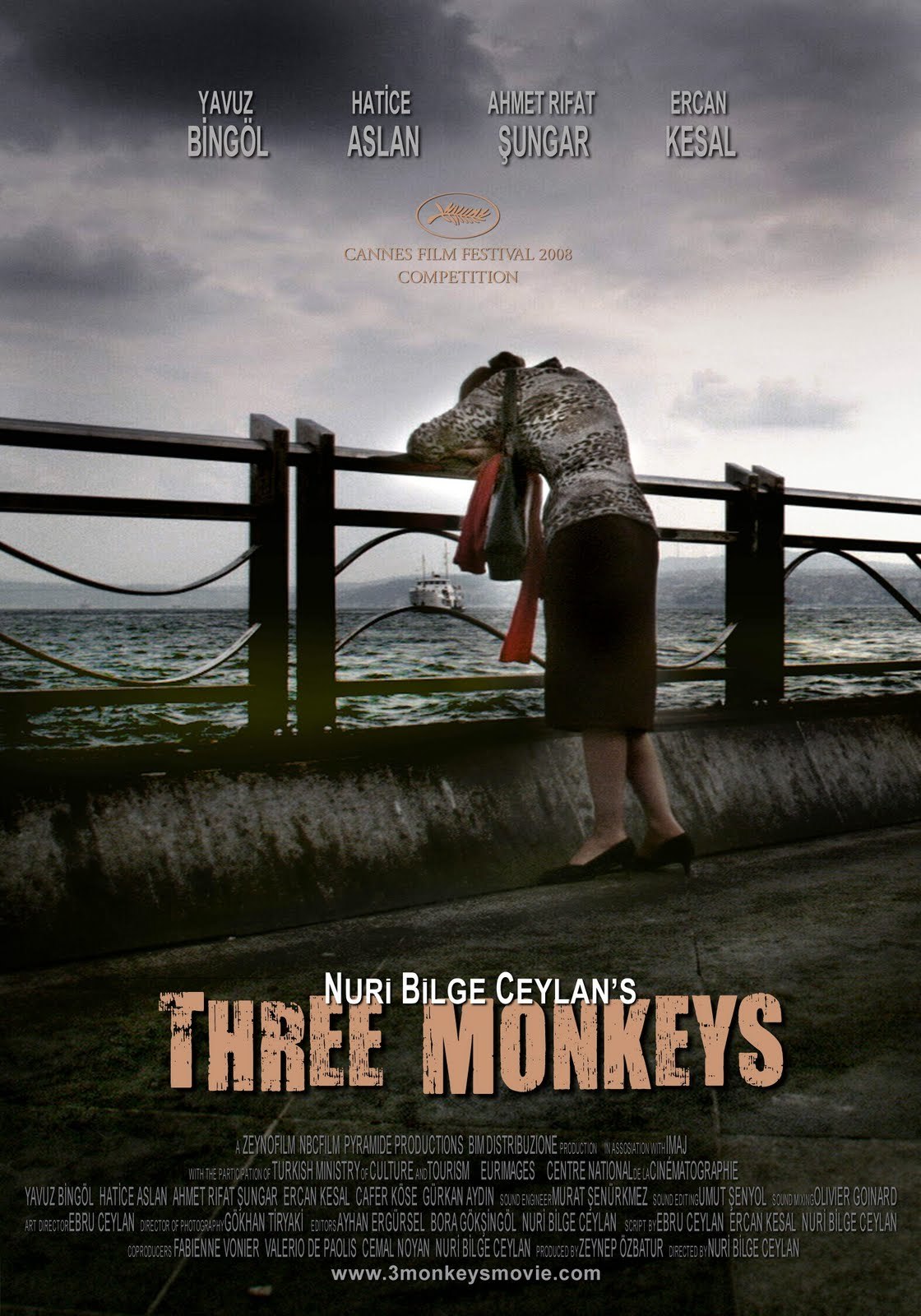 Три обезьяны, постер № 1