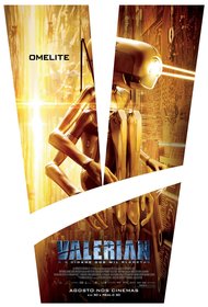 Постеры фильма «Валериан и город тысячи планет»