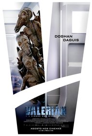 Постеры фильма «Валериан и город тысячи планет»
