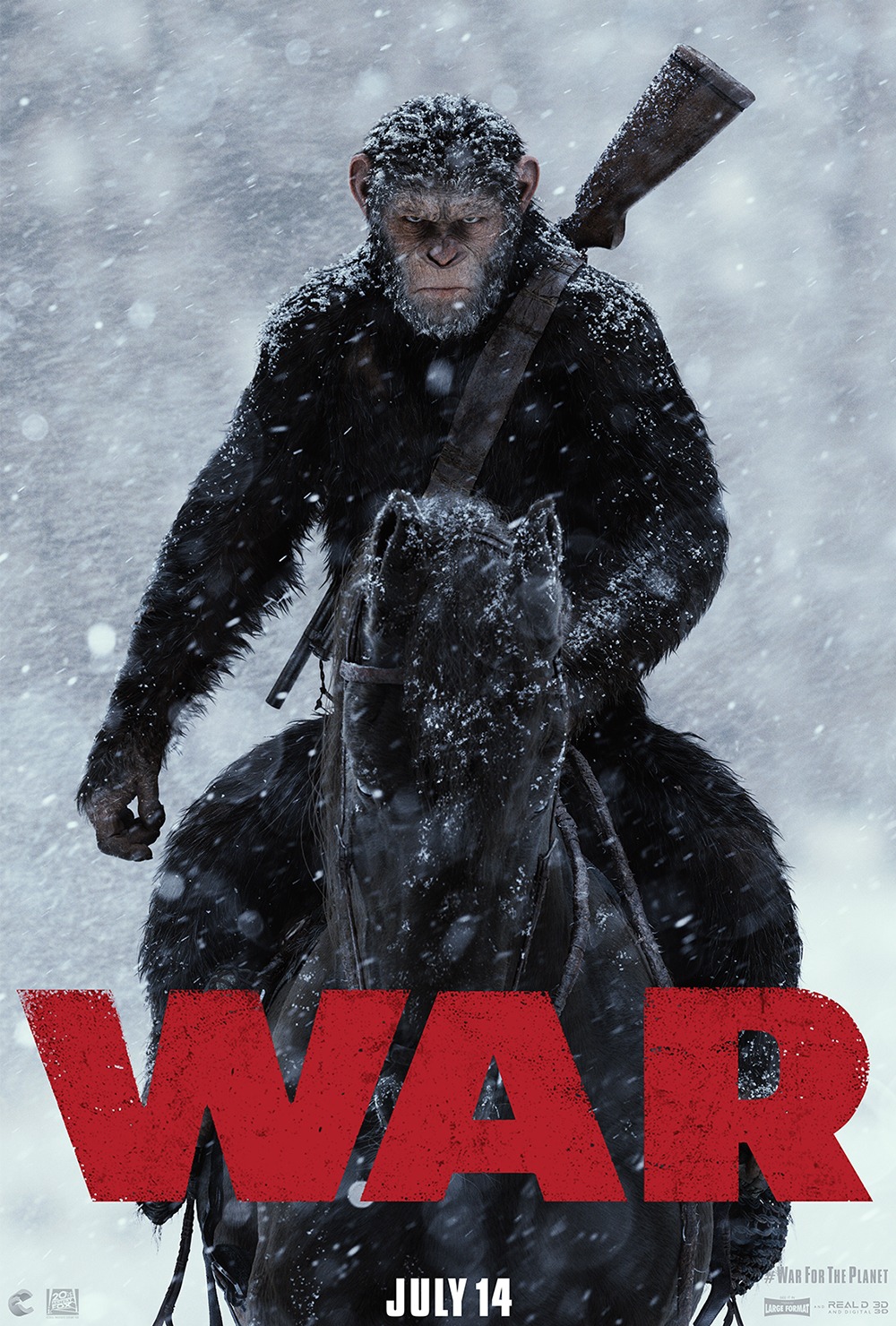 Планета обезьян: Война, постер № 1