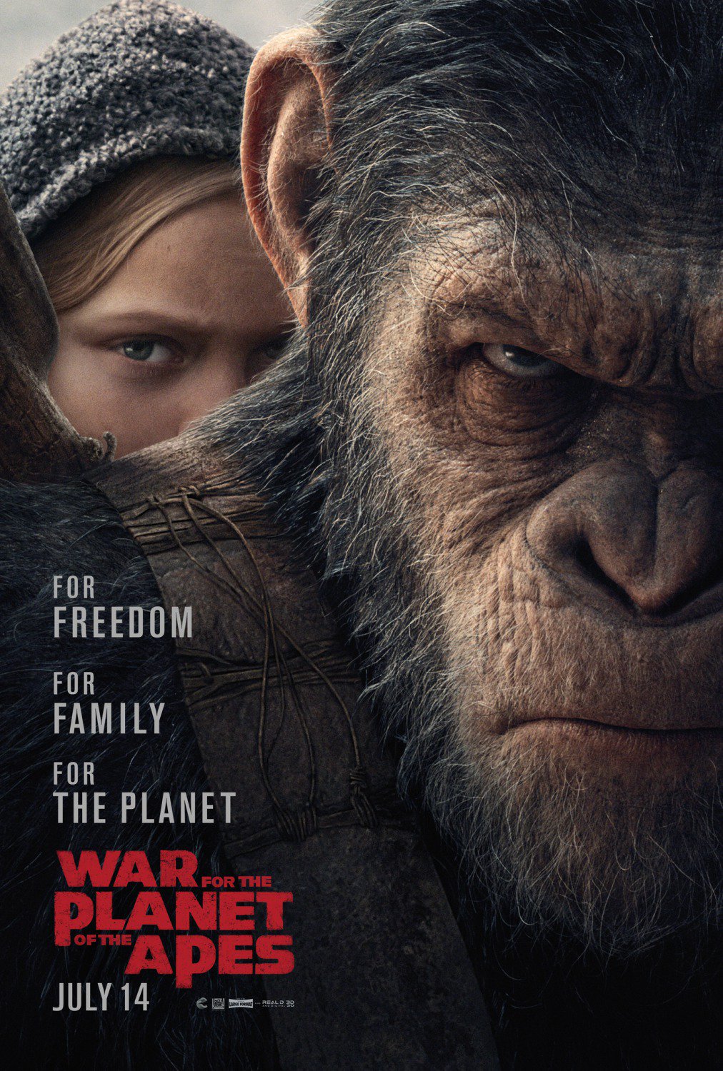 Планета обезьян: Война, постер № 2