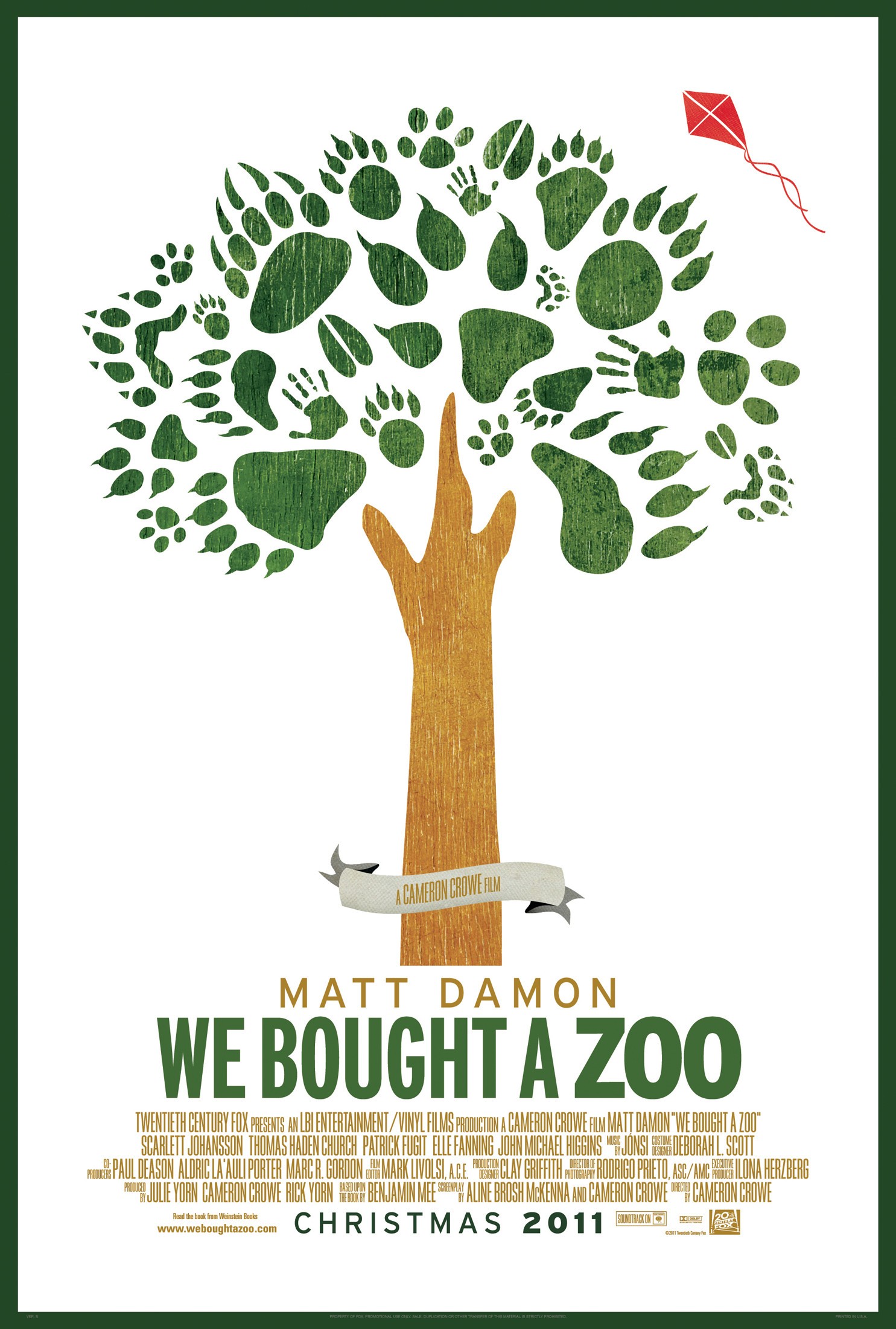Мы купили зоопарк, постер № 2