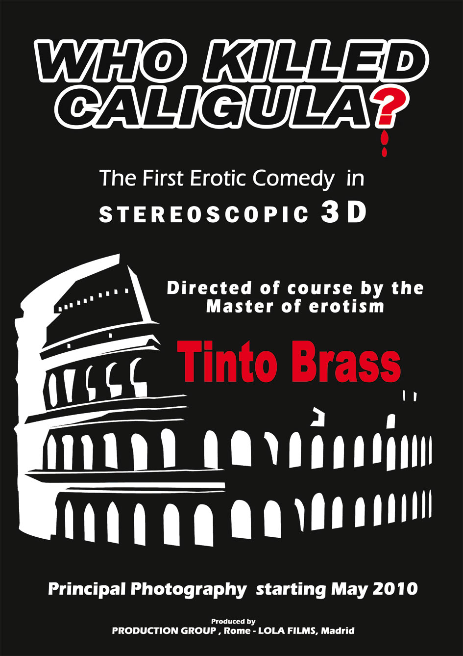 Кто убил Калигулу? 3D, постер № 1