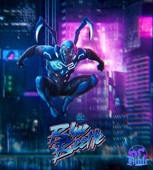 Промо-арт фильма «Синий жук»