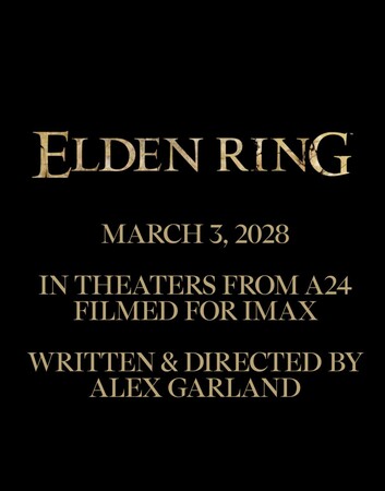Промо-арт фильма «Элден Ринг»