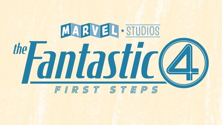 Промо-арт фильма «Фантастическая четвёрка: Первые шаги»