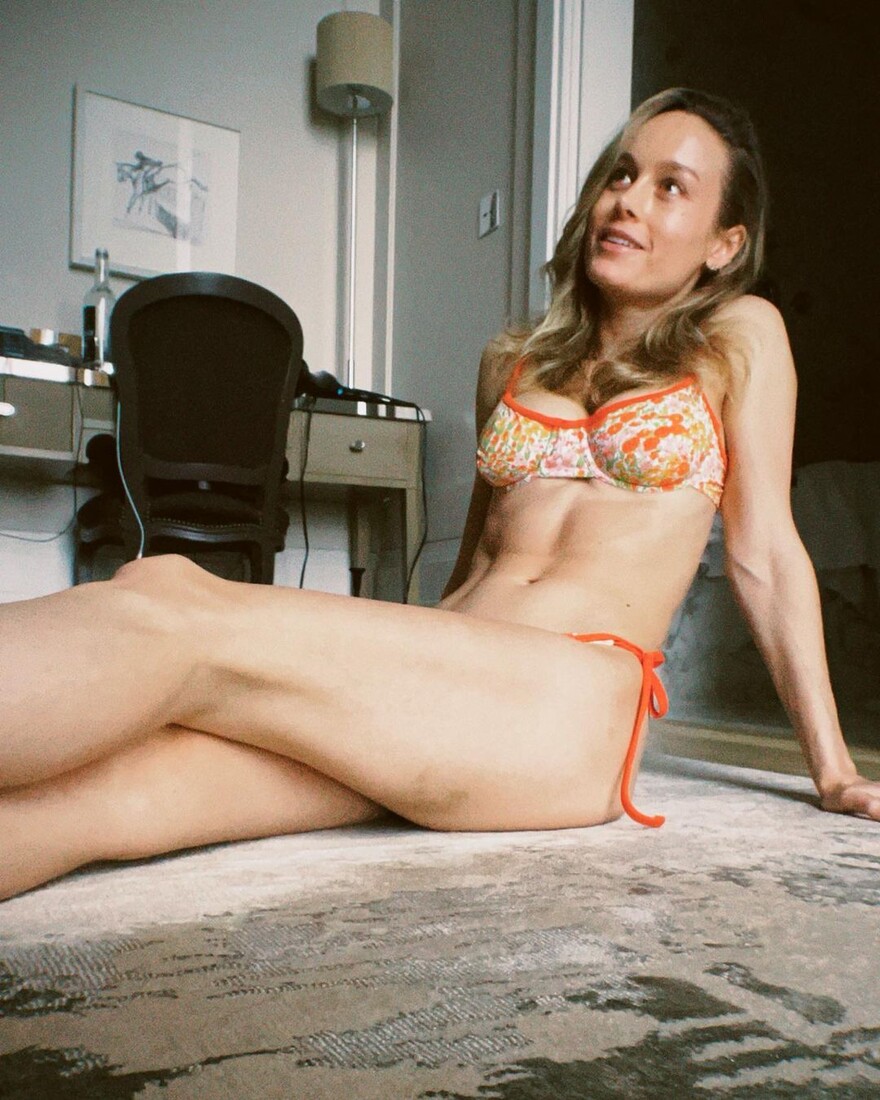 Brie larson smoking