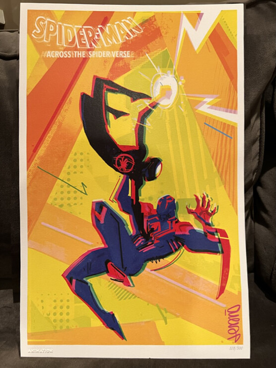 Промо-арт фильма «Человек-паук: Через вселенные 2»