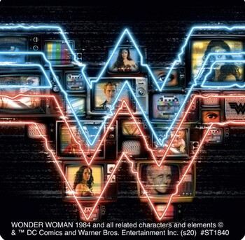 Промо-арт фильма «Чудо-женщина: 1984»