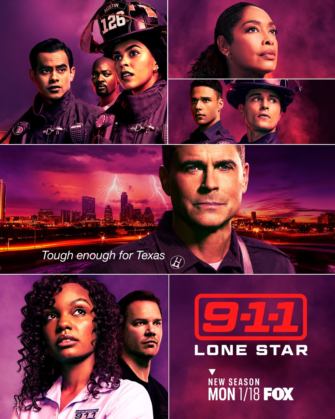 911: Одинокая звезда, постер № 2