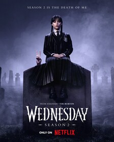 Постеры сериала «Уэнсдэй»