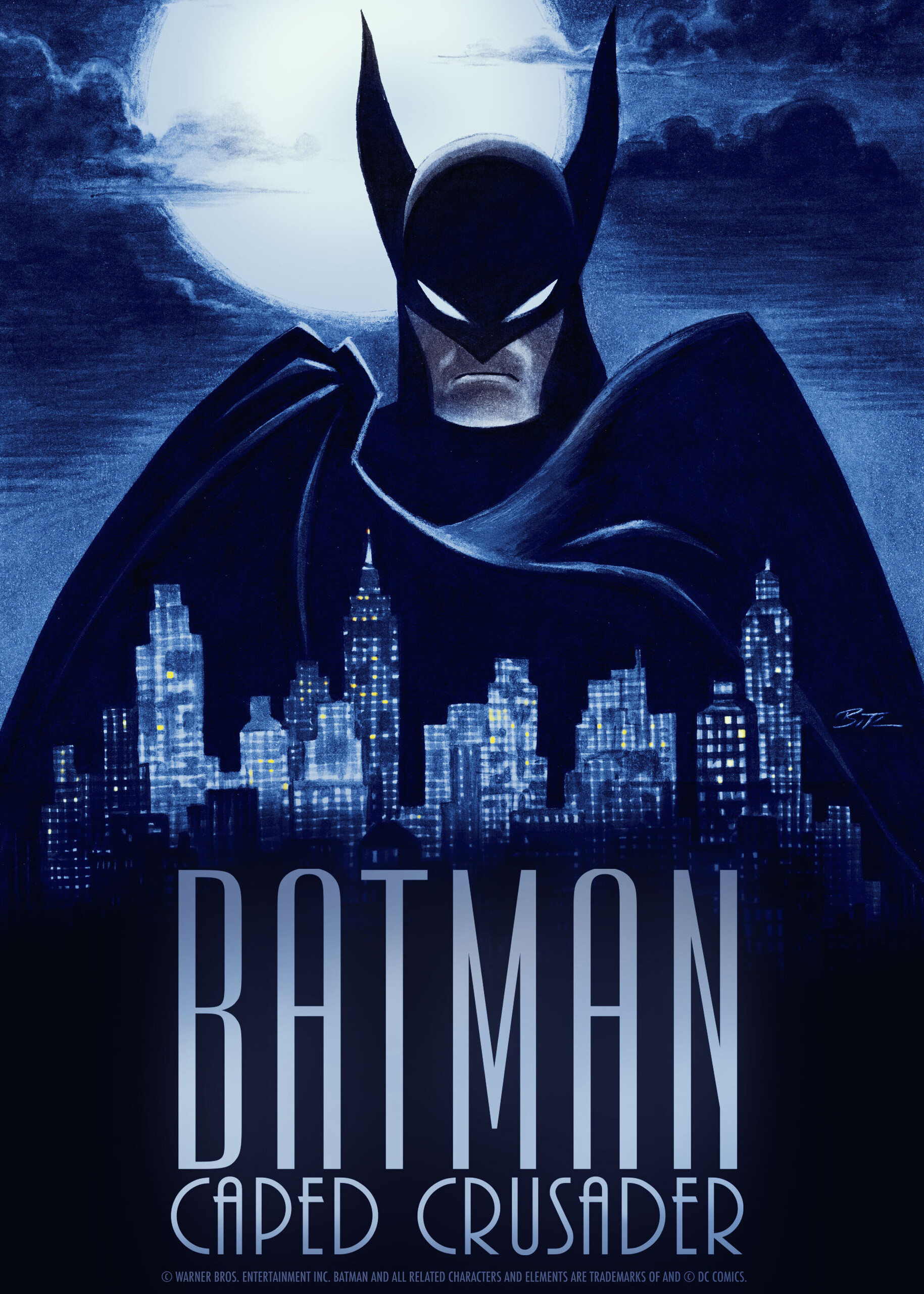 Бэтмен: Крестоносец в плаще, постер № 2